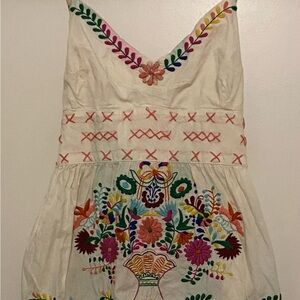 Embroidered Floral tank
